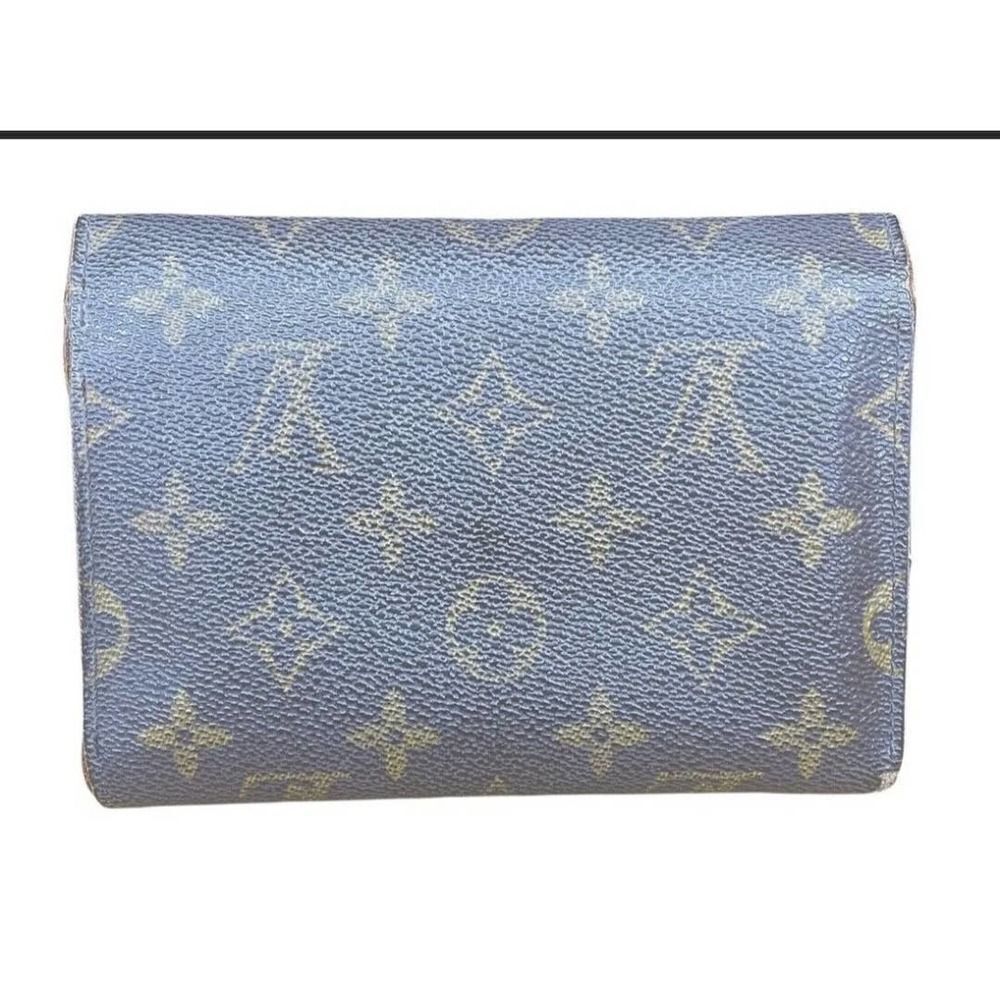 LOUIS VUITTON Monogram Canvas Leather Etui Papiers Trifold Wallet . SP1001 - Picture 8 of 10
